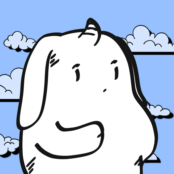 Wilde looking up at the sky